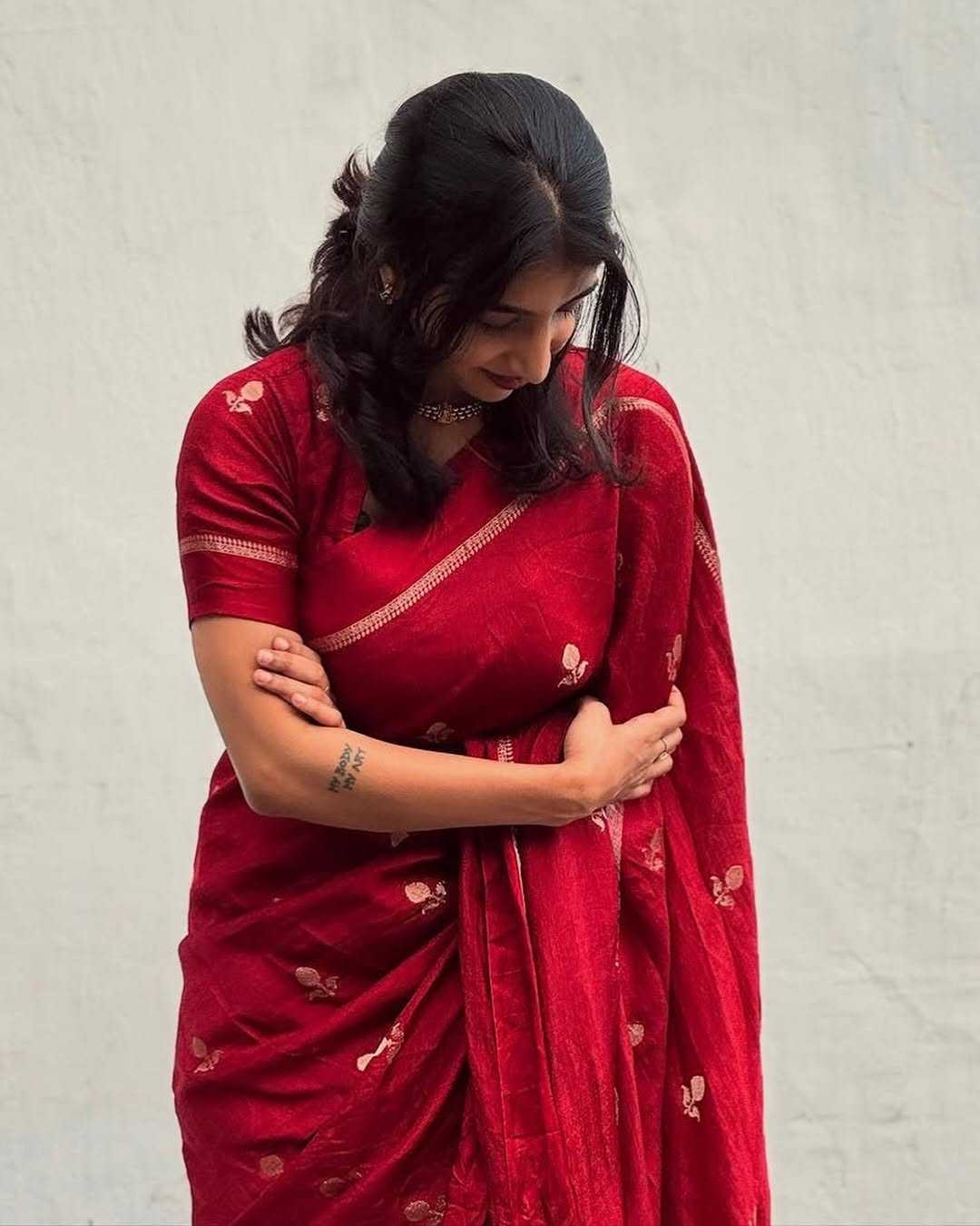 Viscose Jacquard Saree
