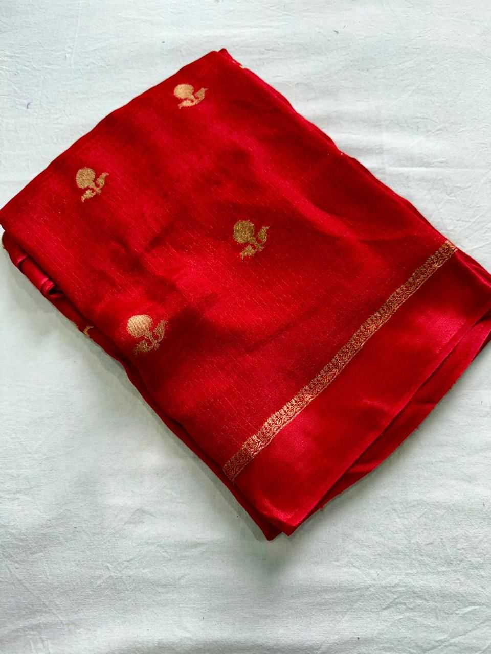 Viscose Jacquard Saree