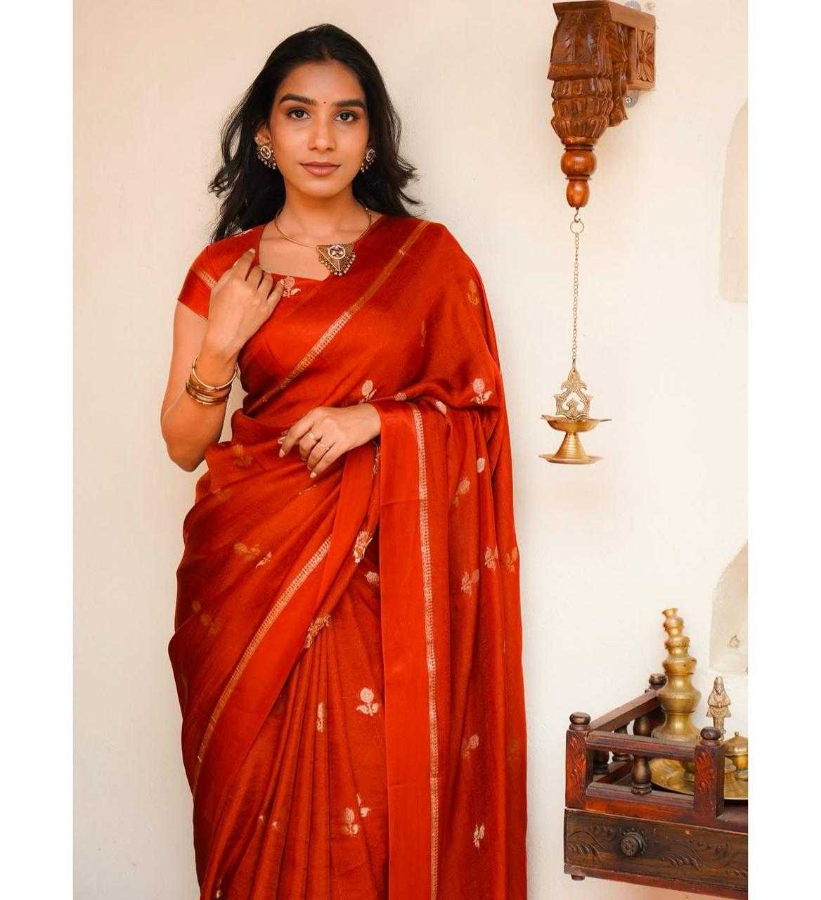 Viscose Jacquard Saree