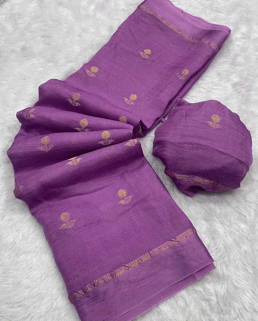 Viscose Jacquard Saree