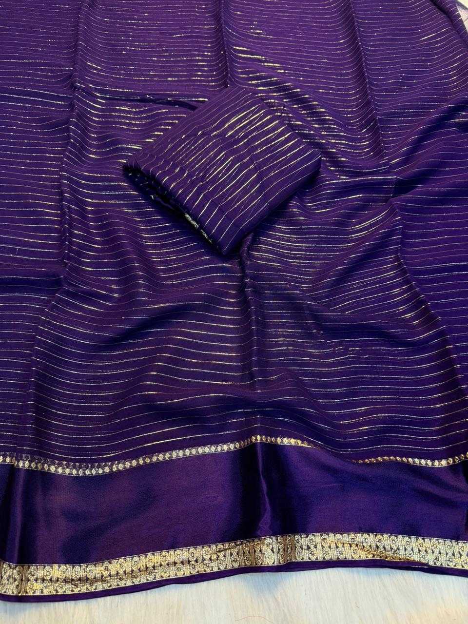 Viscouse Crushed Georgette Designer Saree