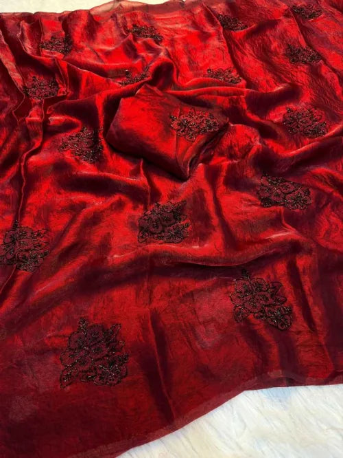 Siya Space Silk Soft Saree