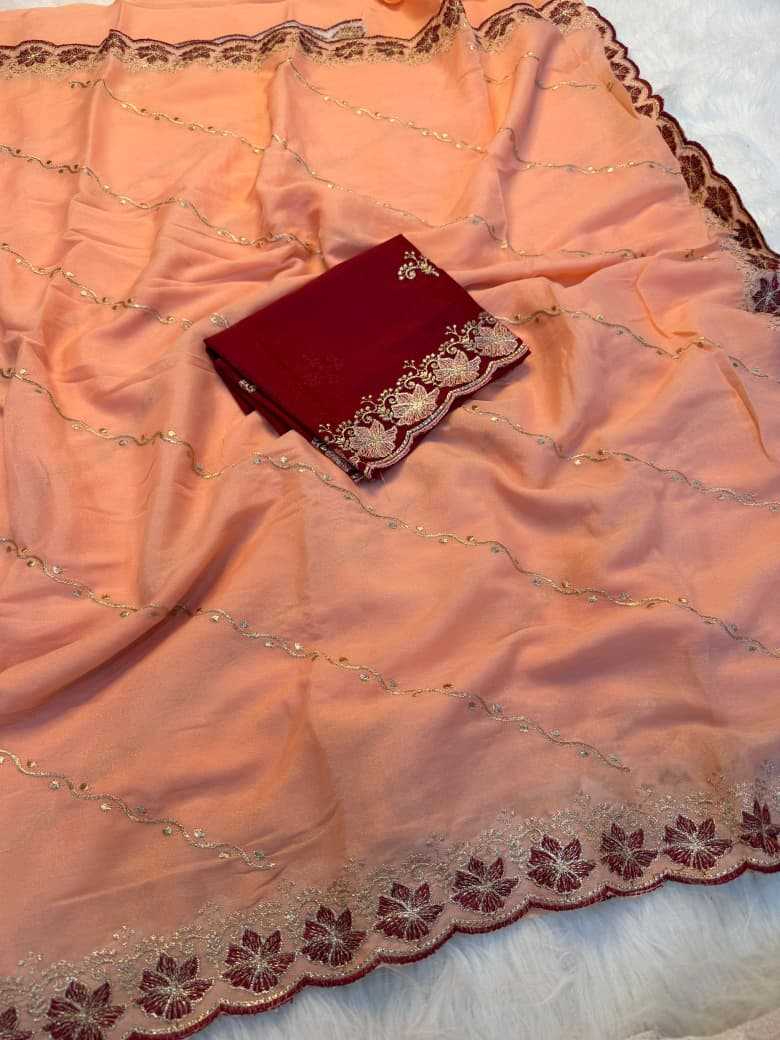 Georgette Designer Saree