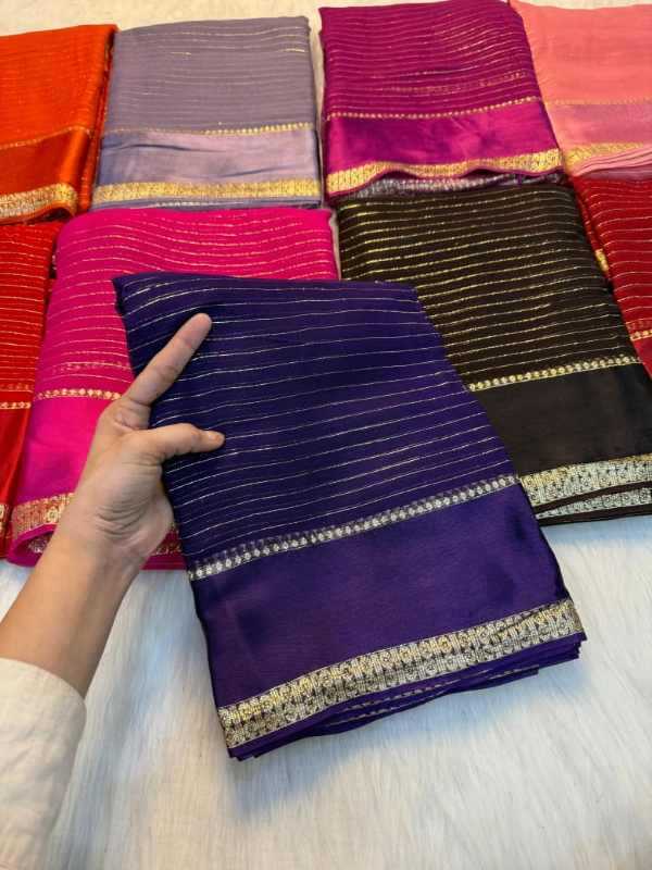 Satin Designer Saree