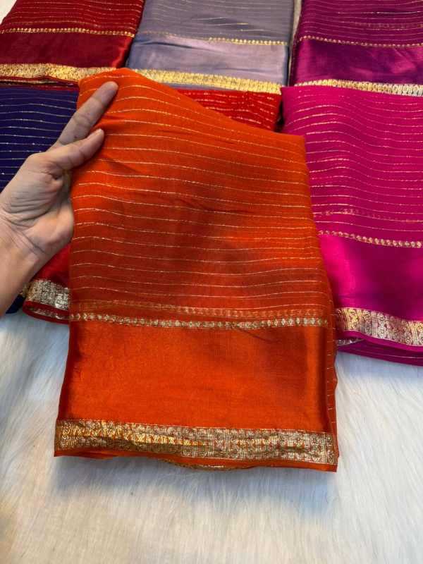 Satin Designer Saree