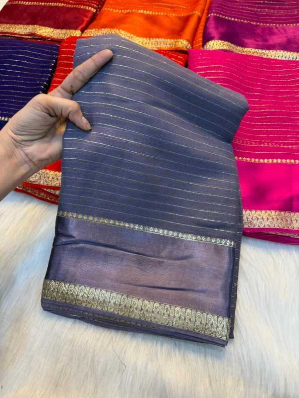 Satin Designer Saree