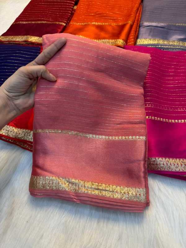 Satin Designer Saree