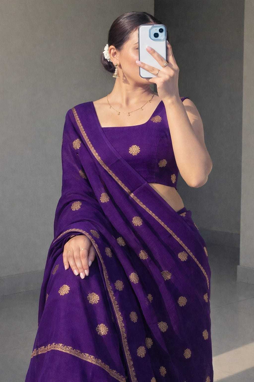 Jacquard Saree