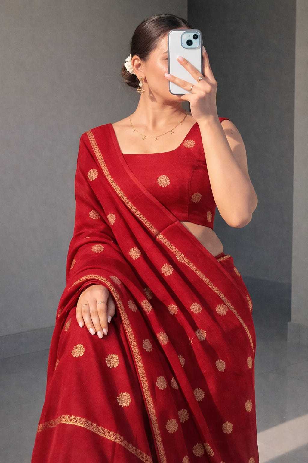 Jacquard Saree