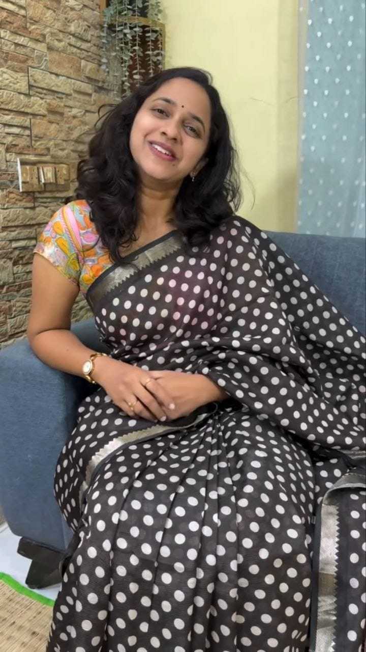 Linen Designer Saree 621