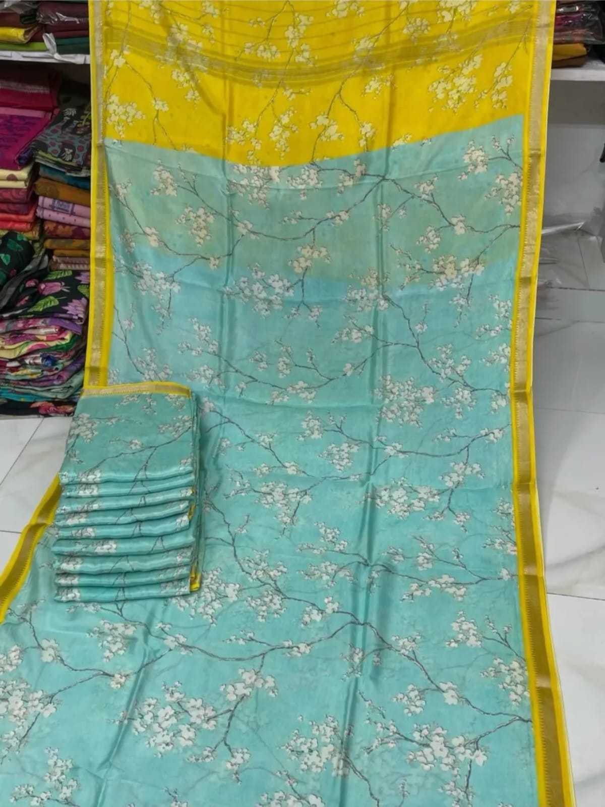 Linen Designer Saree 622
