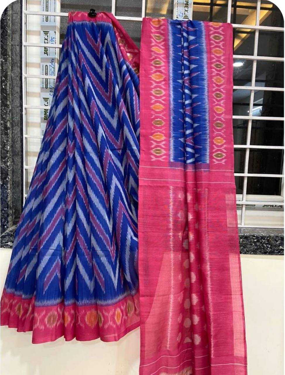 Linen Designer Saree