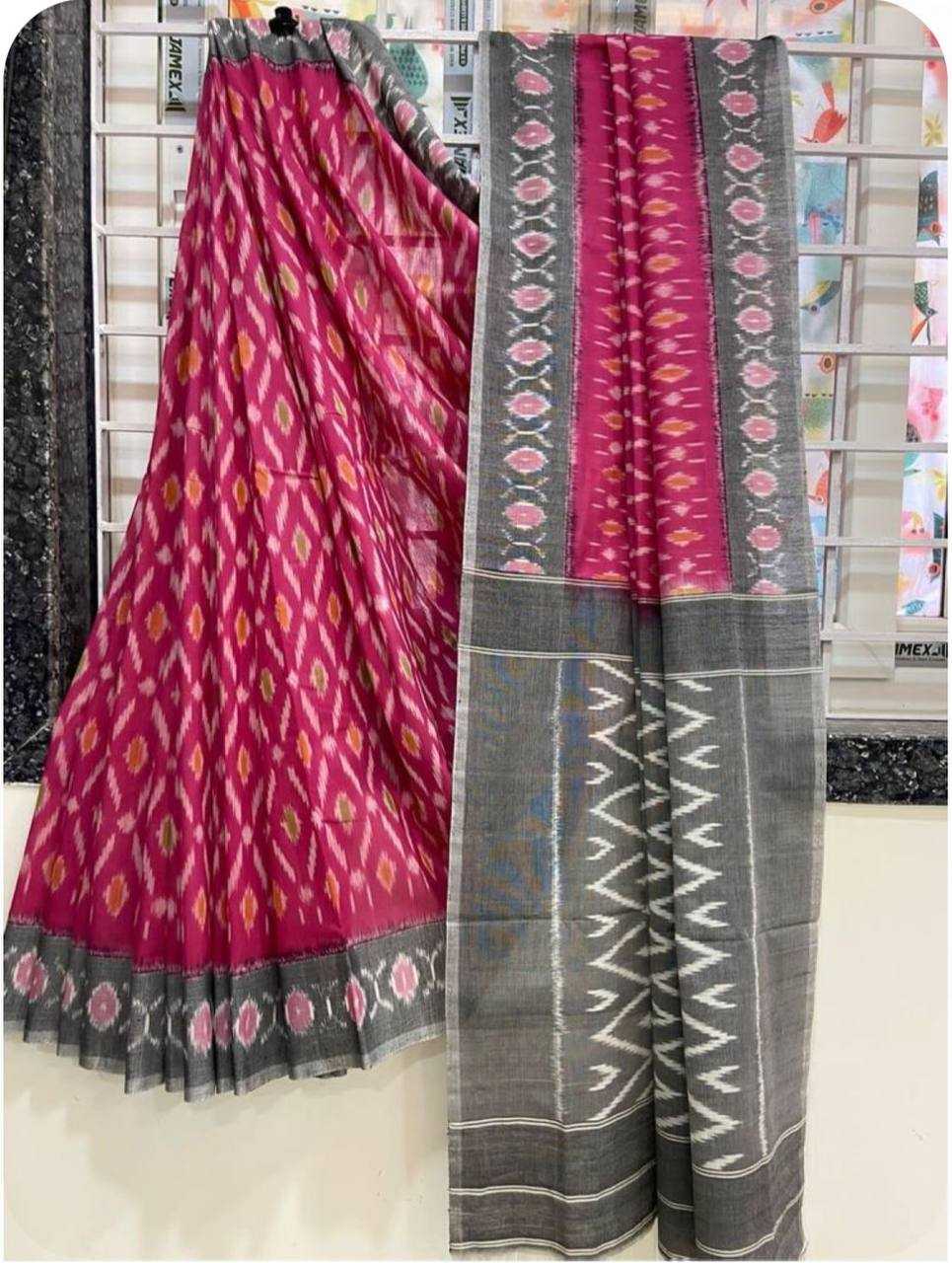 Linen Designer Saree