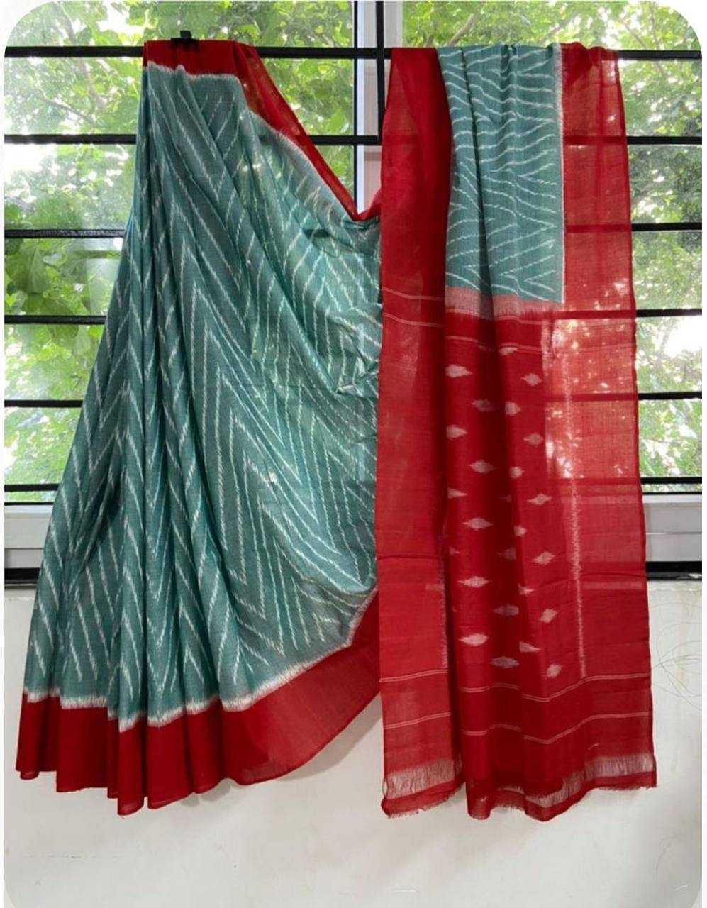 Linen Designer Saree