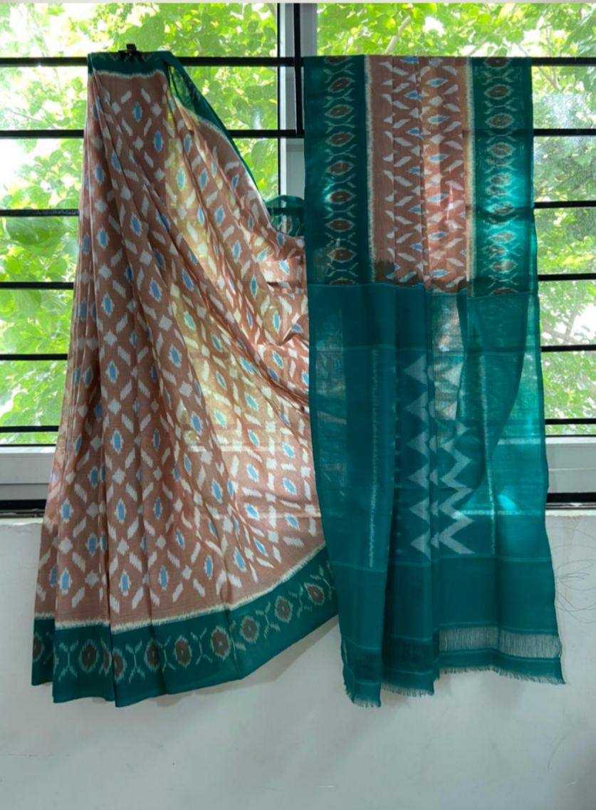 Linen Designer Saree