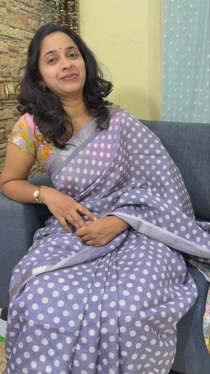 Linen Designer Saree