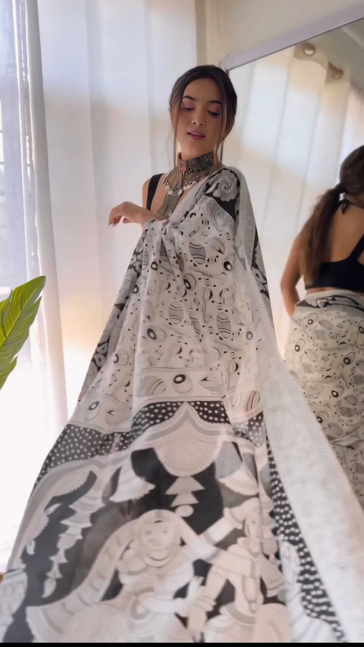Georgette Ready To Wear Saree