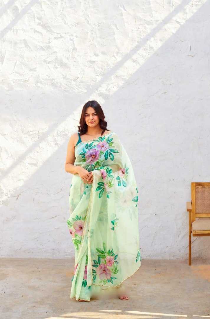 Organza Silk Ready To Wear Saree