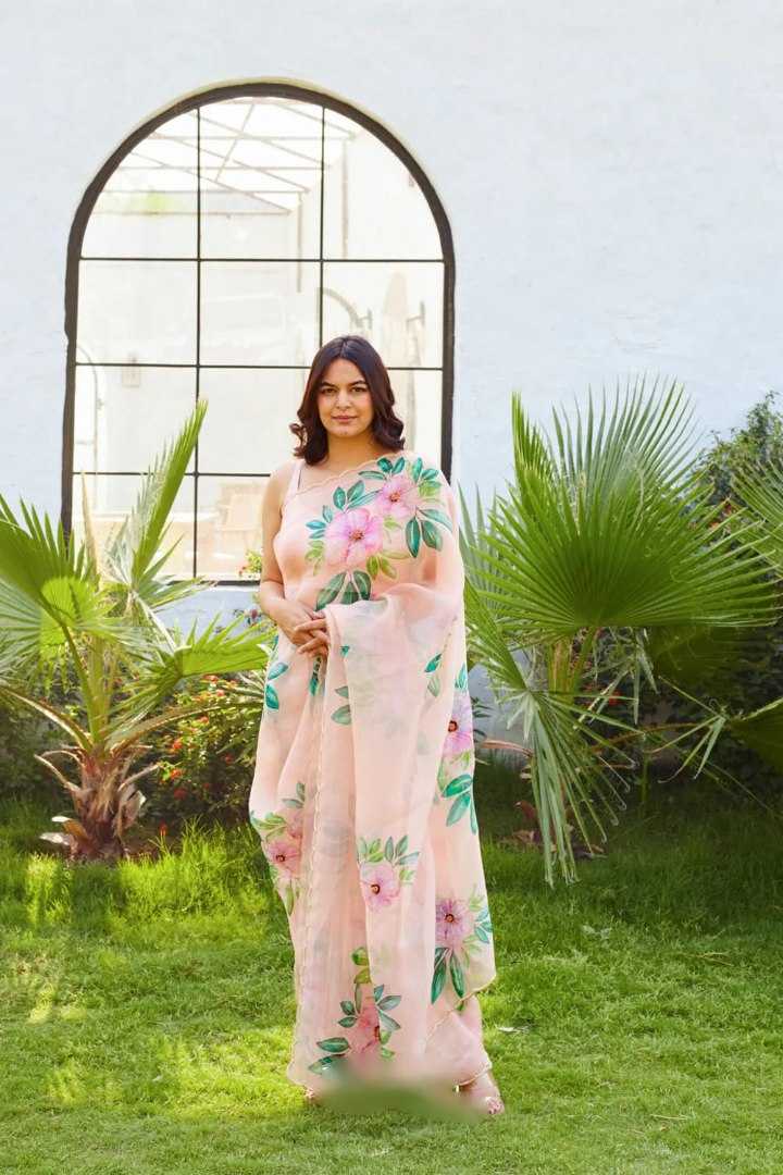 Organza Silk Ready To Wear Saree