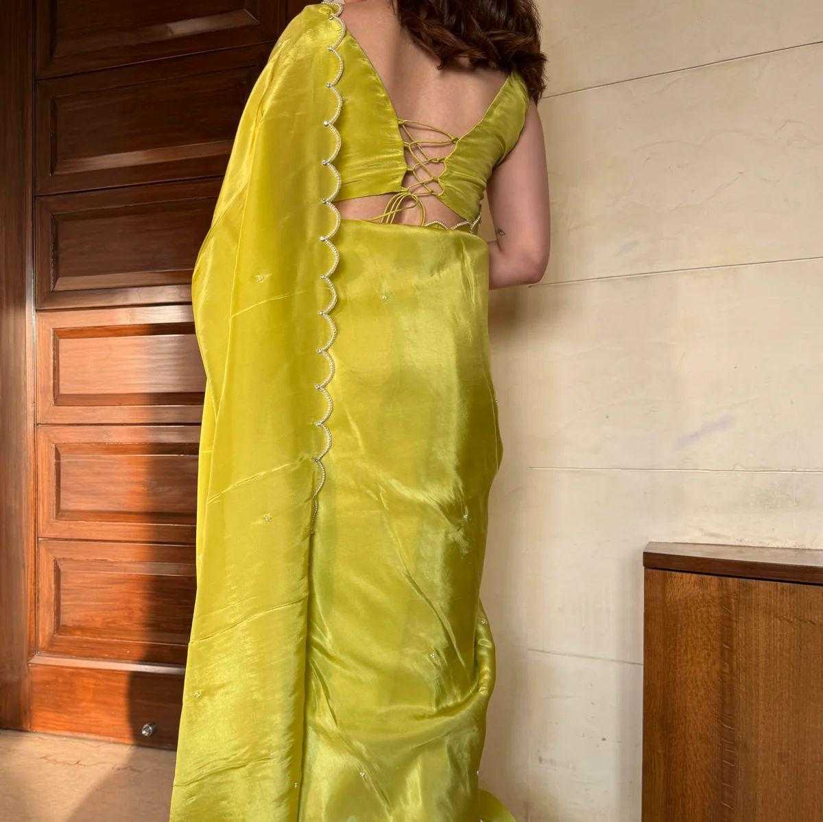 Chinon Ready To Wear Saree 373