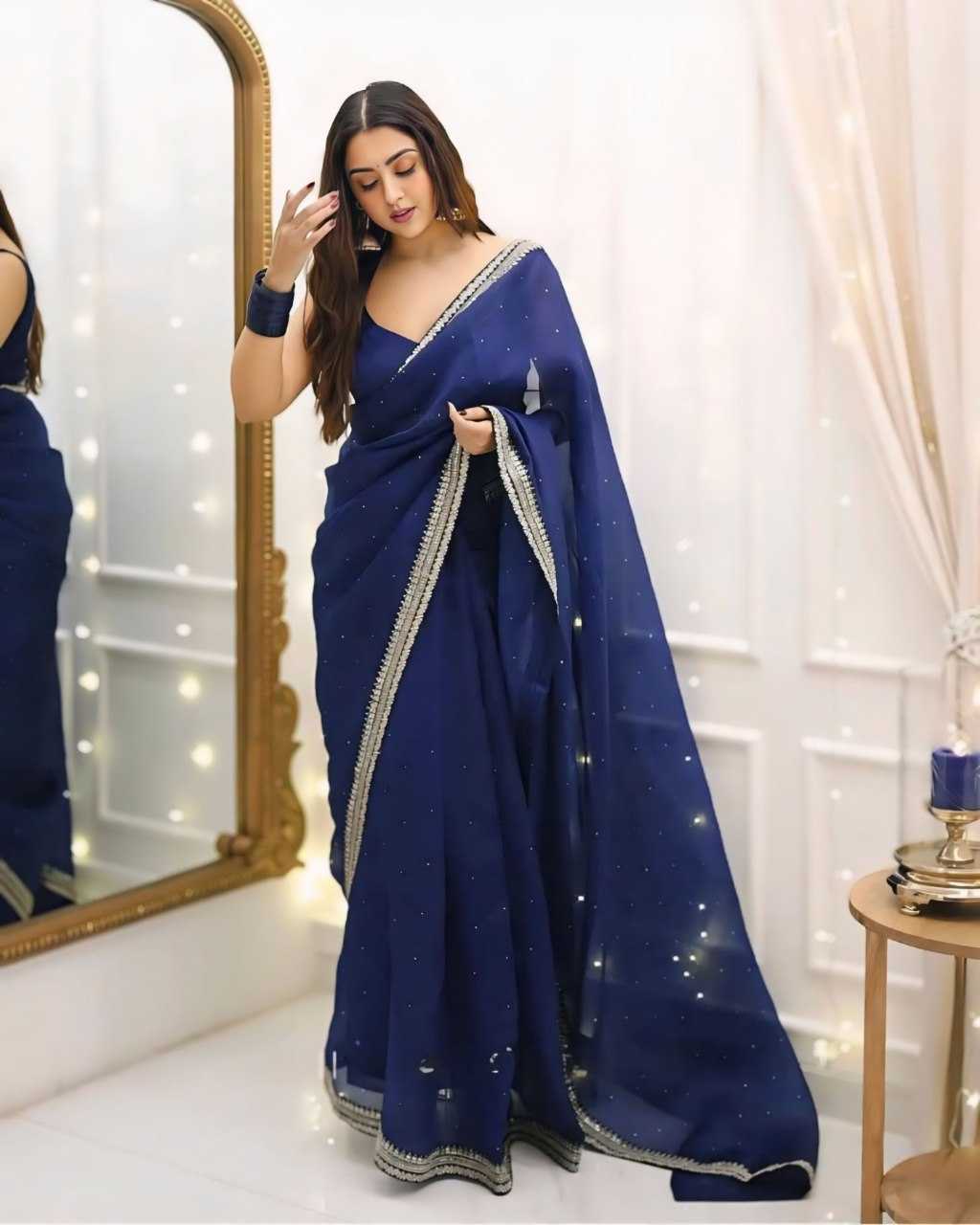 Organza Ready To Wear Saree