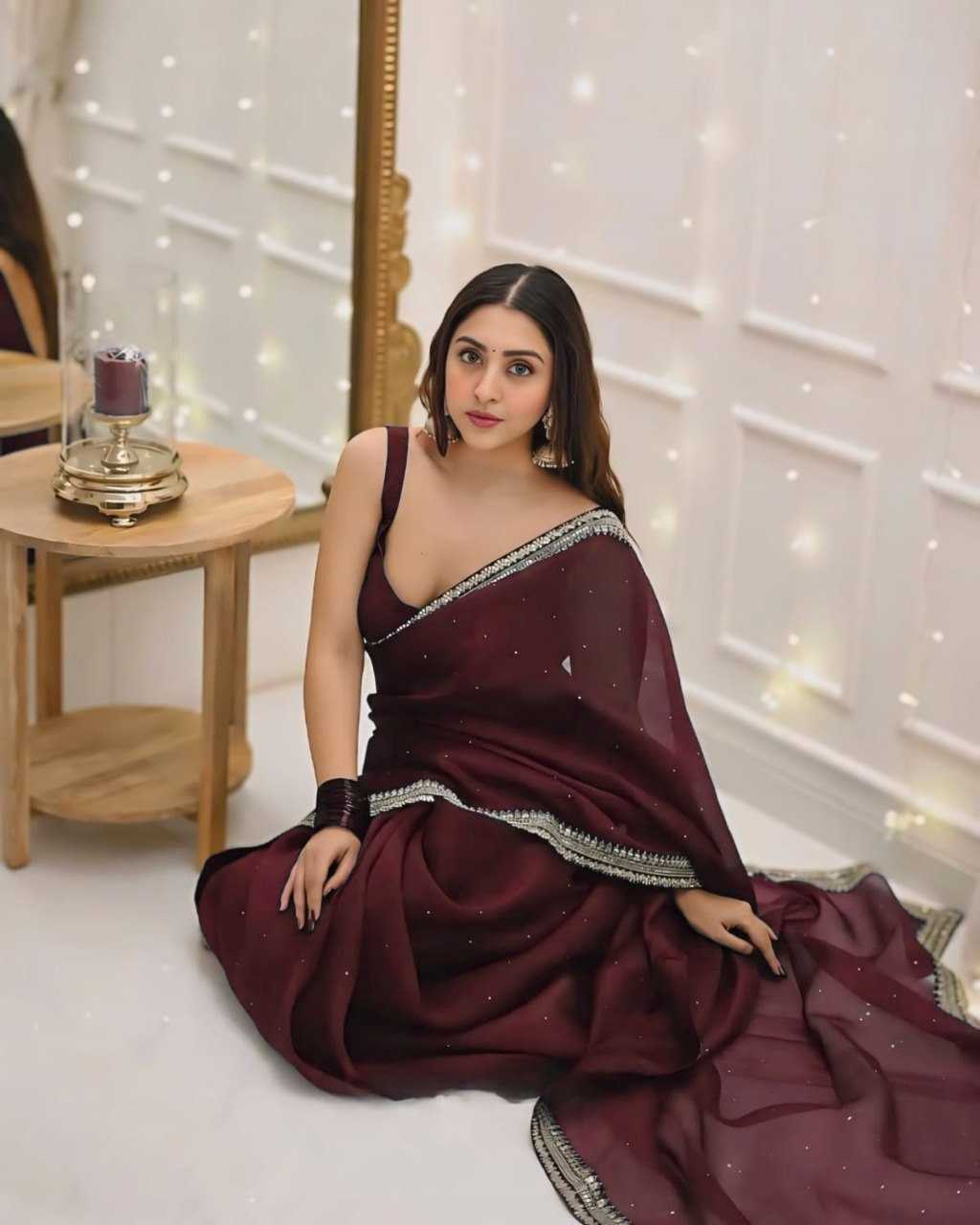 Organza Ready To Wear Saree
