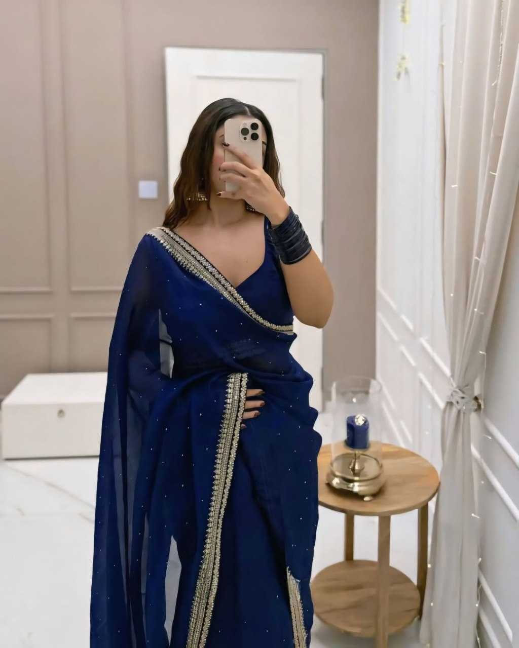 Organza Ready To Wear Saree