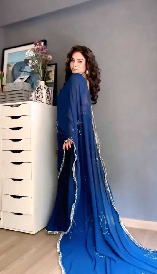 Georgette Ready To Wear Saree 434