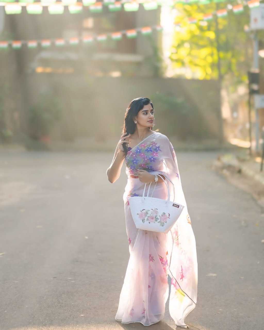 Organza Ready To Wear Saree 449