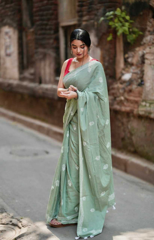Cotton Ready To Wear Saree 451
