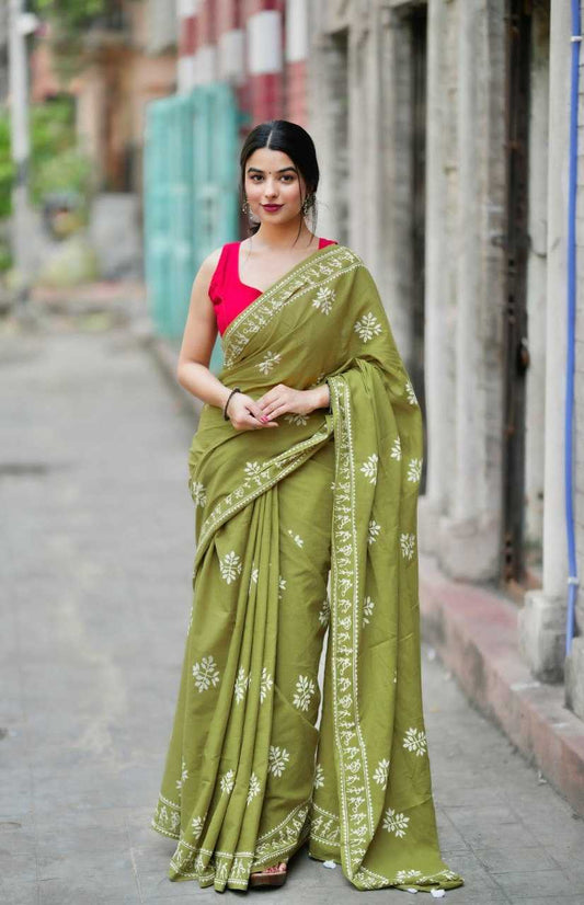 Cotton Ready To Wear Saree 452