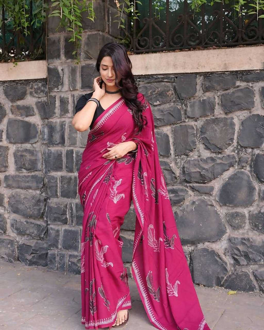 Cotton Ready To Wear Saree 457