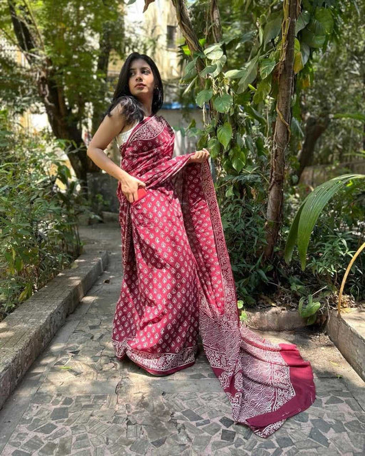 Cotton Ready To Wear Saree 462
