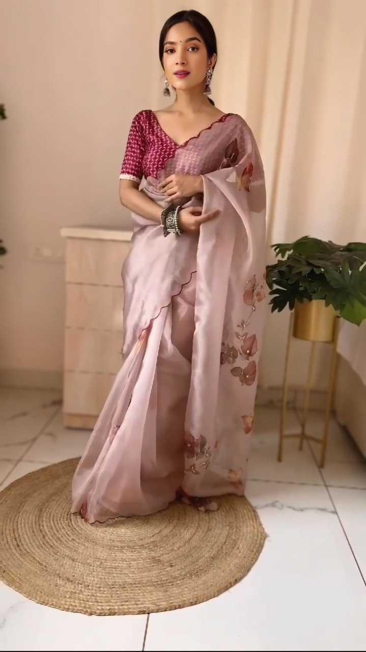 Organza Ready To Wear Saree 465