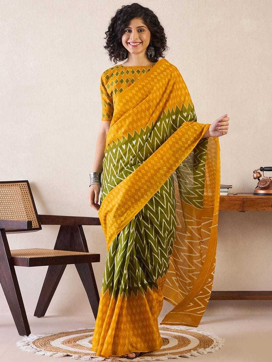 Cotton Ready To Wear Saree 489