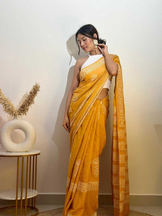 Cotton Ready To Wear Saree 513