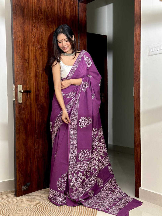 Cotton Ready To Wear Saree 515