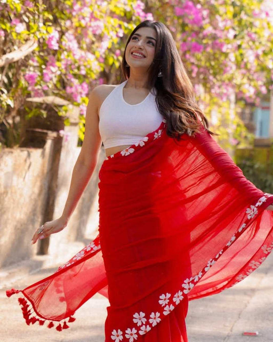 Cotton Ready To Wear Saree 516