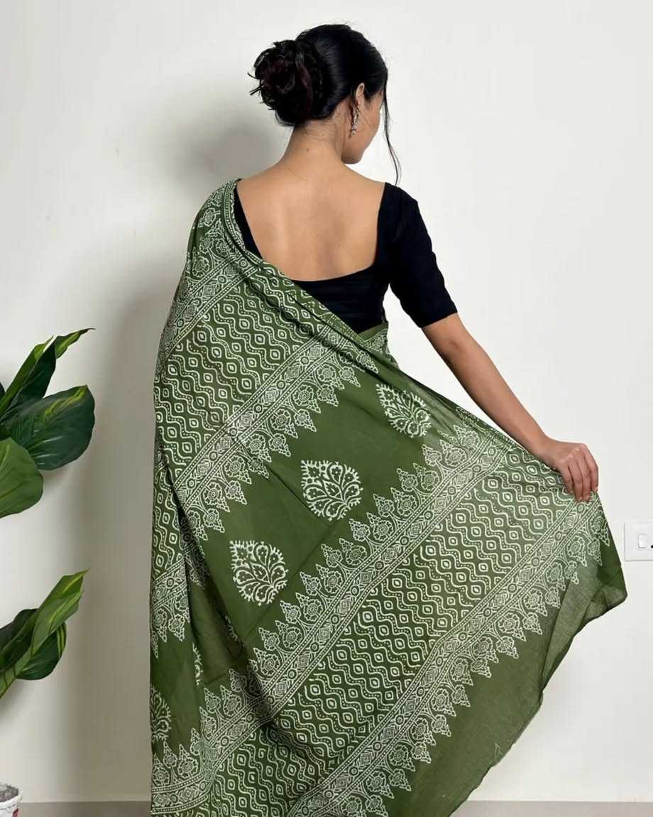 Cotton Ready To Wear Saree 520