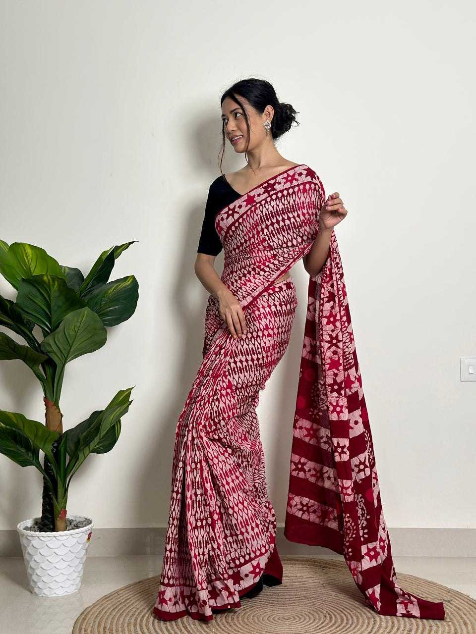 Cotton Ready To Wear Saree 522
