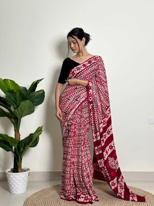 Cotton Ready To Wear Saree 522