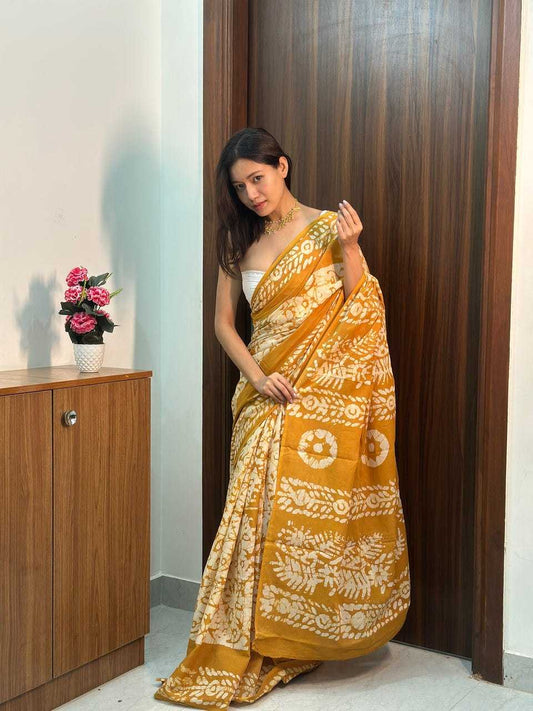 Cotton Ready To Wear Saree 526
