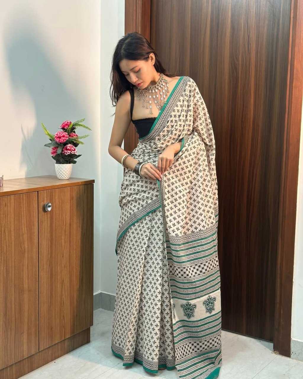 Cotton Ready To Wear Saree 530
