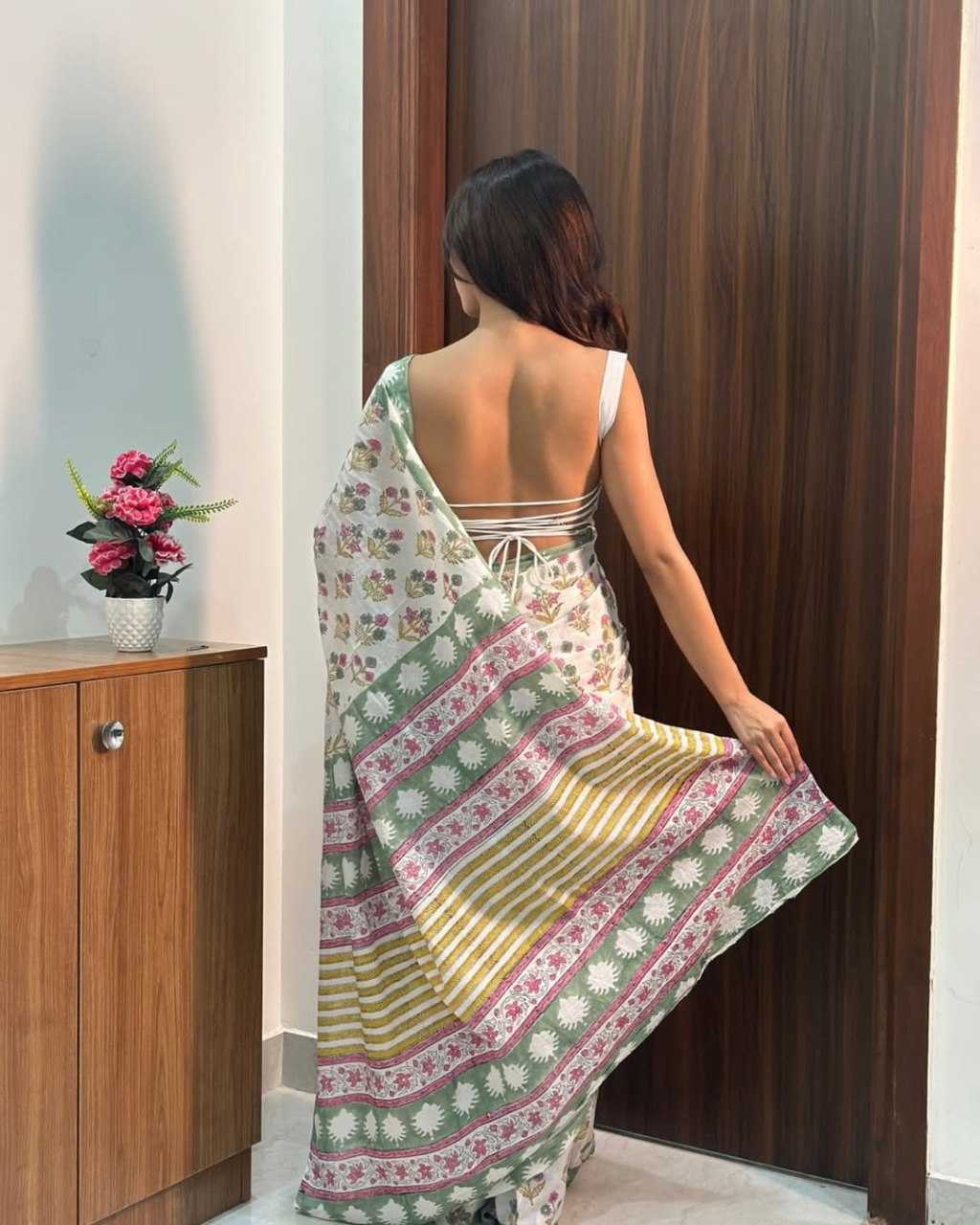 Cotton Ready To Wear Saree 531