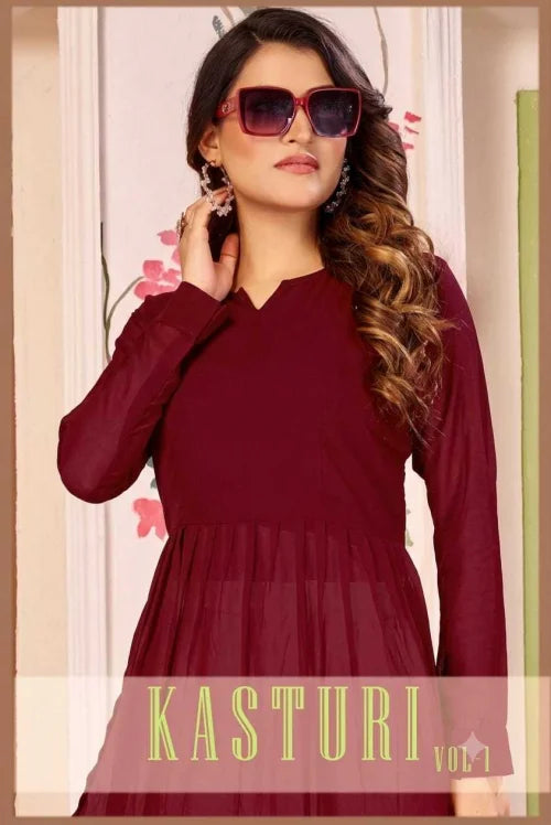 Kasturi Georgette Party Wear Kurti