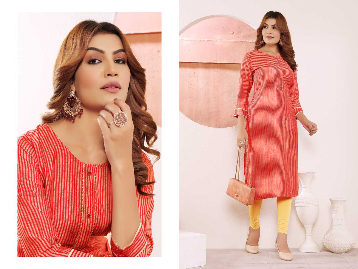 Star Viscose Designer Kurti