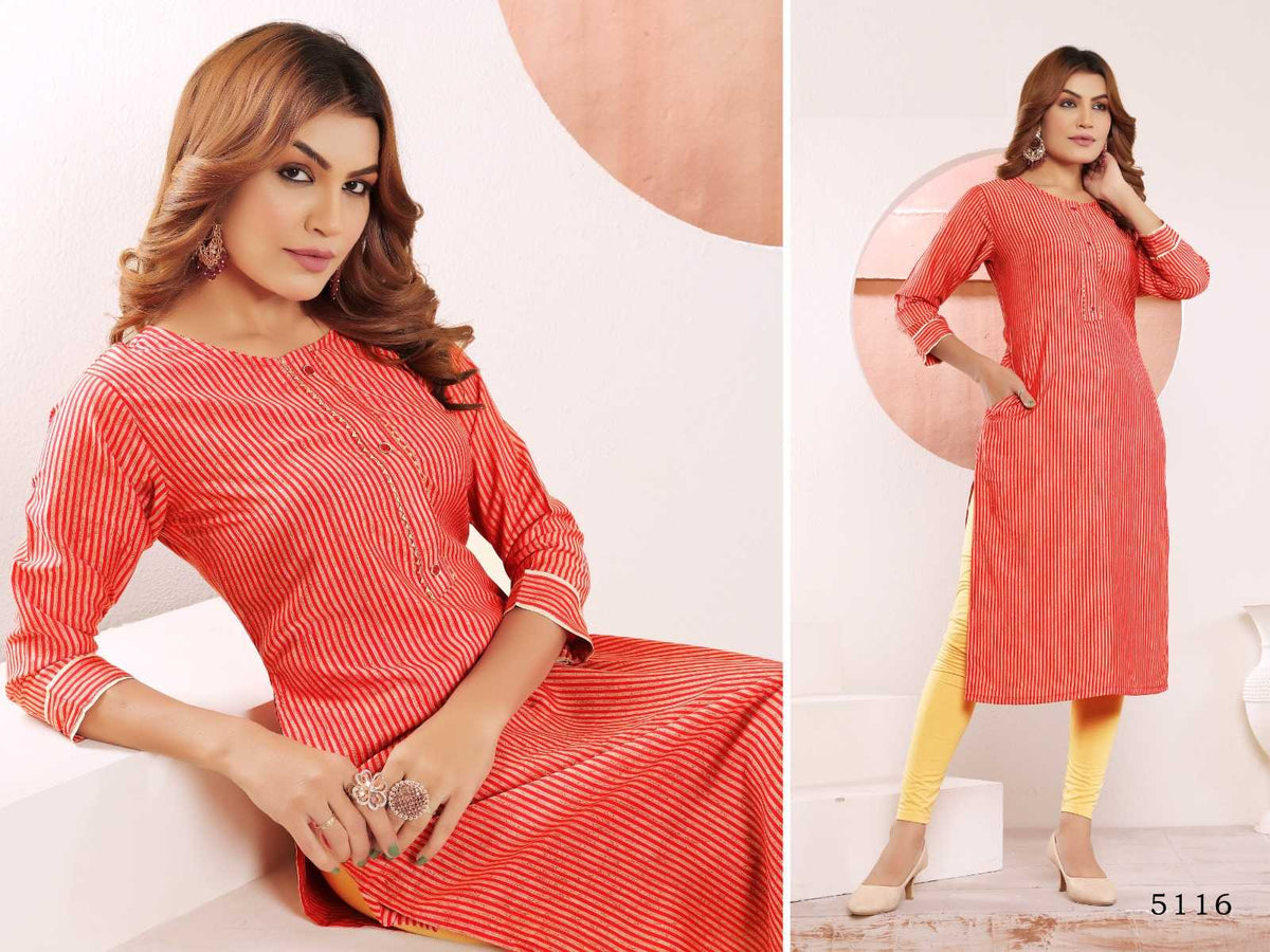 Star Viscose Designer Kurti
