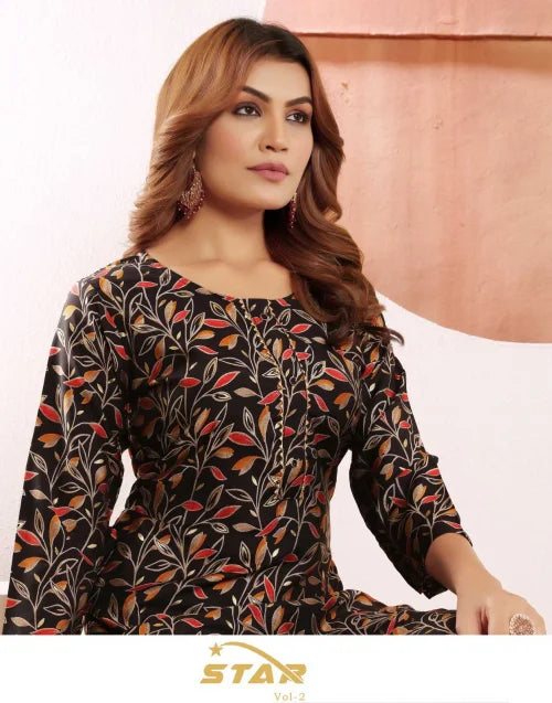 Star Viscose Designer Kurti