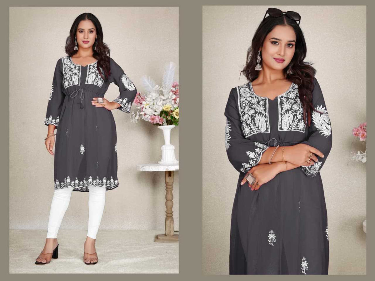 Vol Georgette Designer Kurti