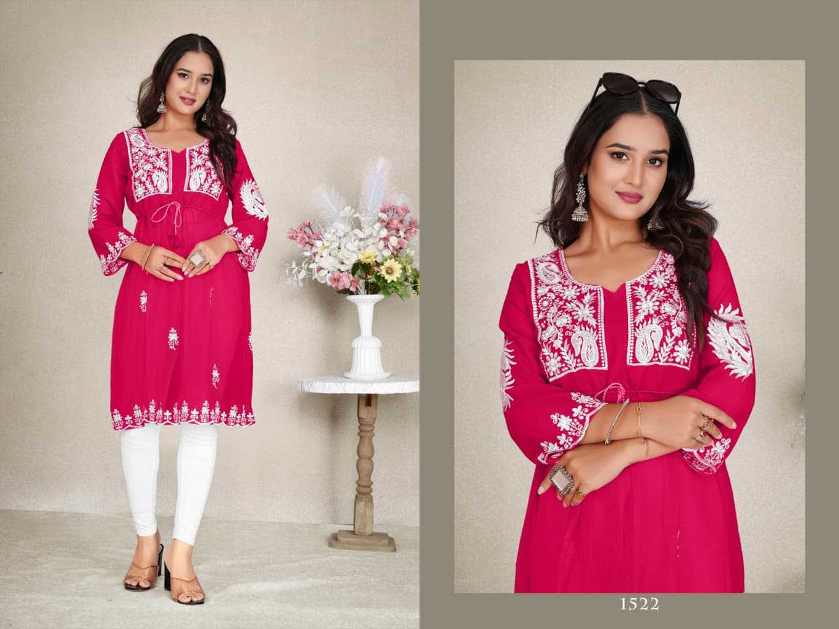Vol Georgette Designer Kurti
